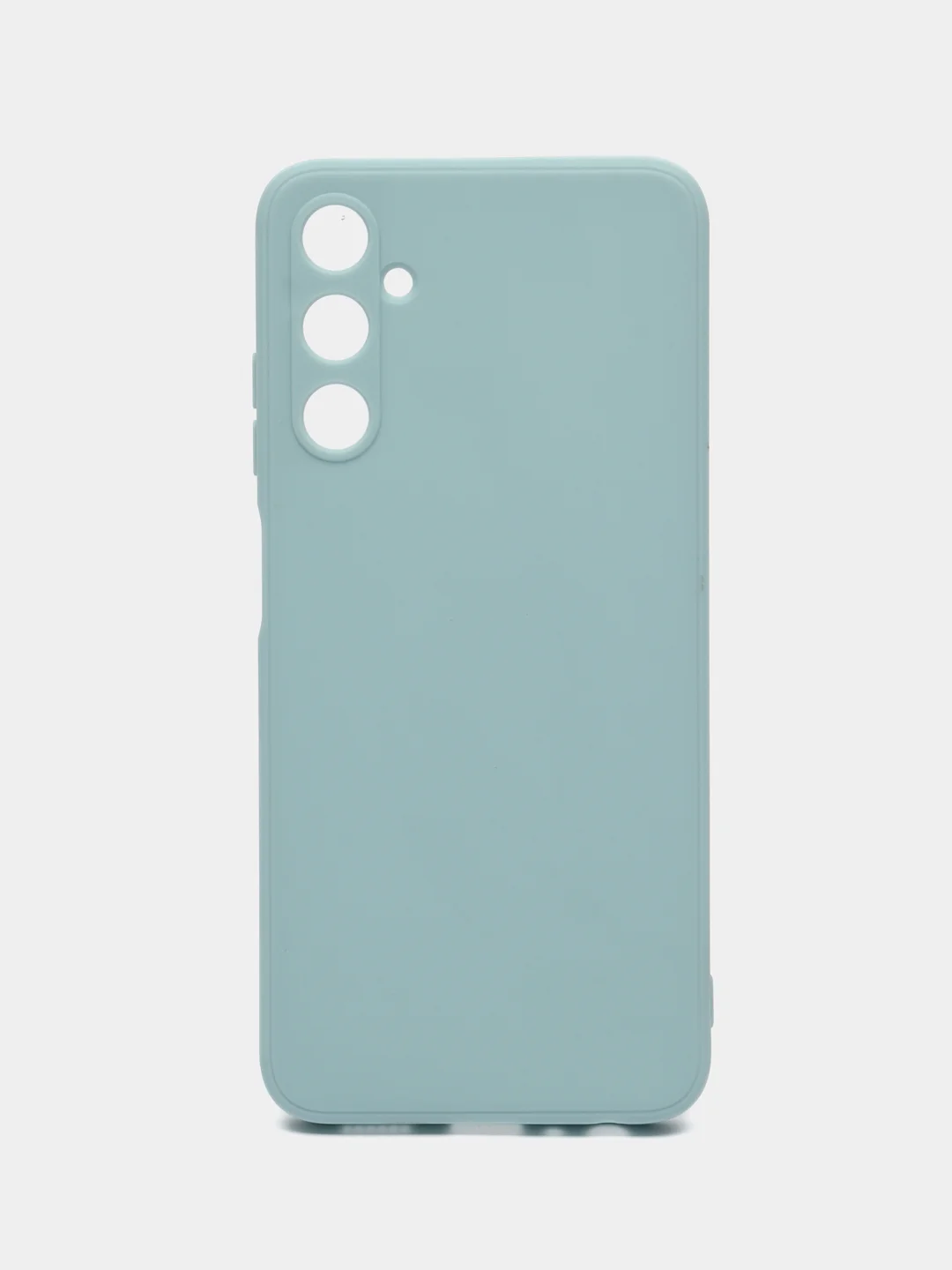 Светло-синий чехол для Samsung Galaxy A05S (Самсунг Гэлекси А05С), силиконовый, матовый