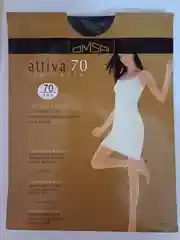 Колготки капроновые OMSA attiva, 70 ден, тонкие, поддерживающие