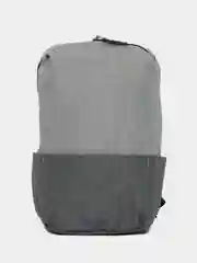 Тёмно-серый рюкзак Mini Casual Colorful Backpack, городской, из водоотталкивающего нейлона