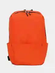 Оранжевый рюкзак Mini Casual Colorful Backpack, городской, из водоотталкивающего нейлона