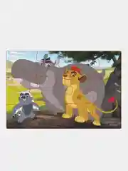 Желтый пазлы мягкие для детей Герои мультфильма Дисней