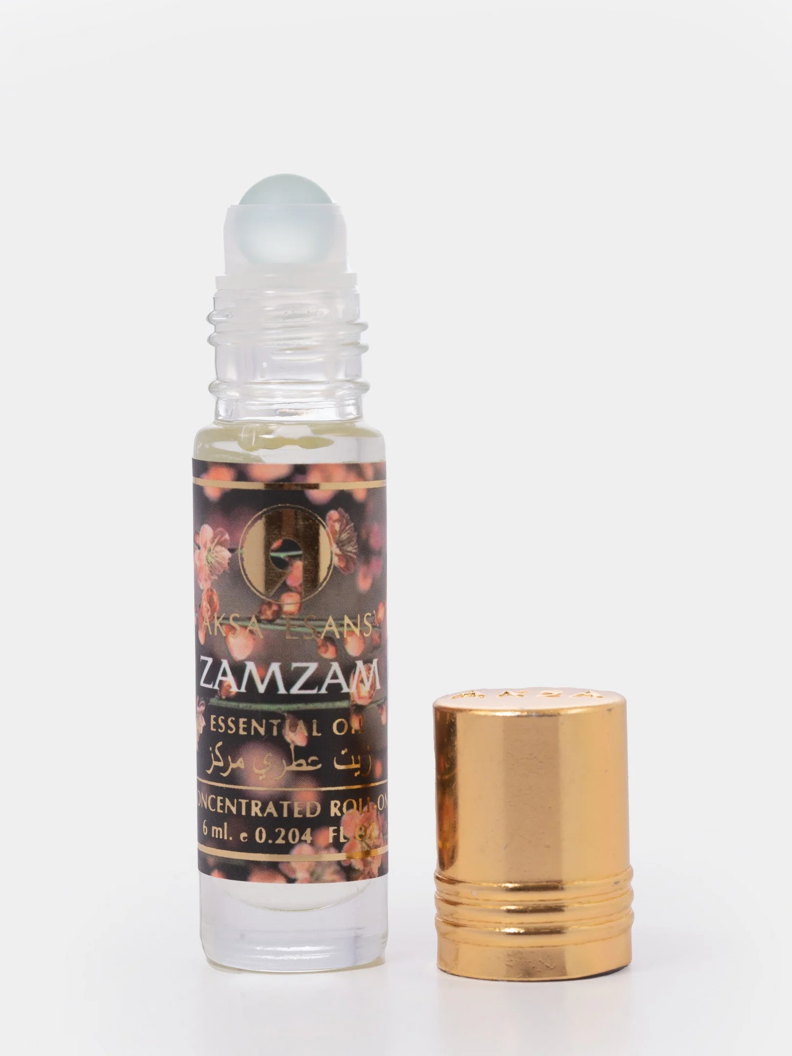 Турецкая роликовая масляная эссенция Zamzam AKSA, цветочно-фруктовый аромат