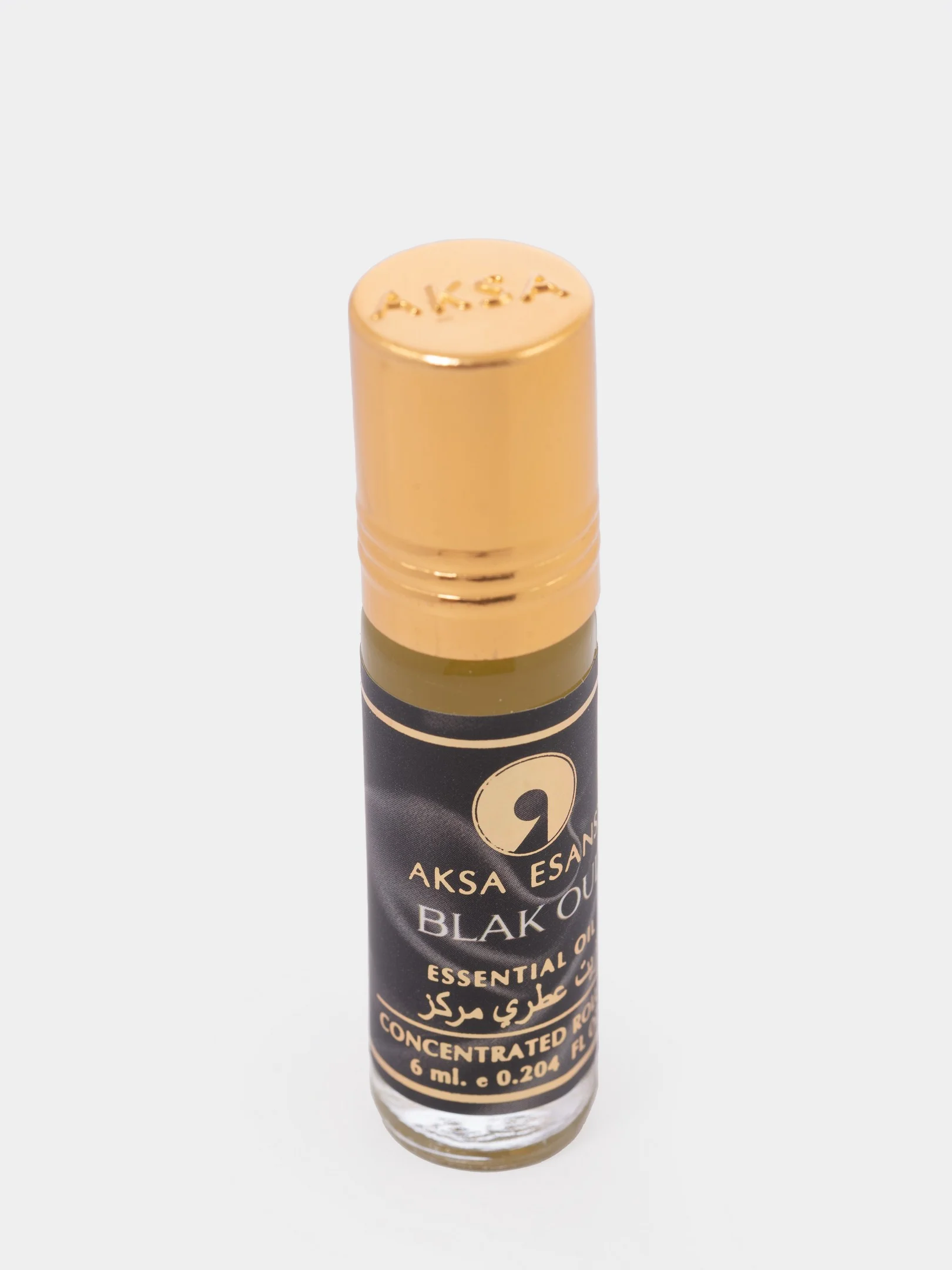 Aksa Black Oud Роликовая масляная эссенция мужские блэк оут Black Code/Армании Блэк Код