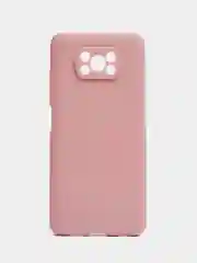 Коралловый меланж чехол Xiaomi Poco X3 (NFC) / X3 Pro, силиконовый, цветной, матовый