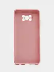 Коралловый меланж чехол Xiaomi Poco X3 (NFC) / X3 Pro, силиконовый, цветной, матовый