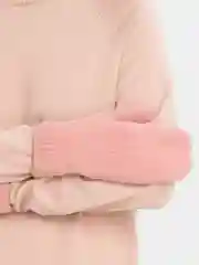 Коралловый варежки женские зимние, утепленные