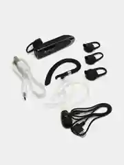 Белый беспроводная Bluetooth-гарнитура