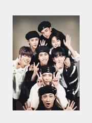 Гибкий магнит на холодильник, k-pop StrayKids, BTS