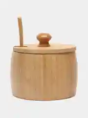 Банка для специй с ложкой бамбук  КТ-БС-01