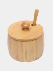 Банка для специй с ложкой бамбук  КТ-БС-01