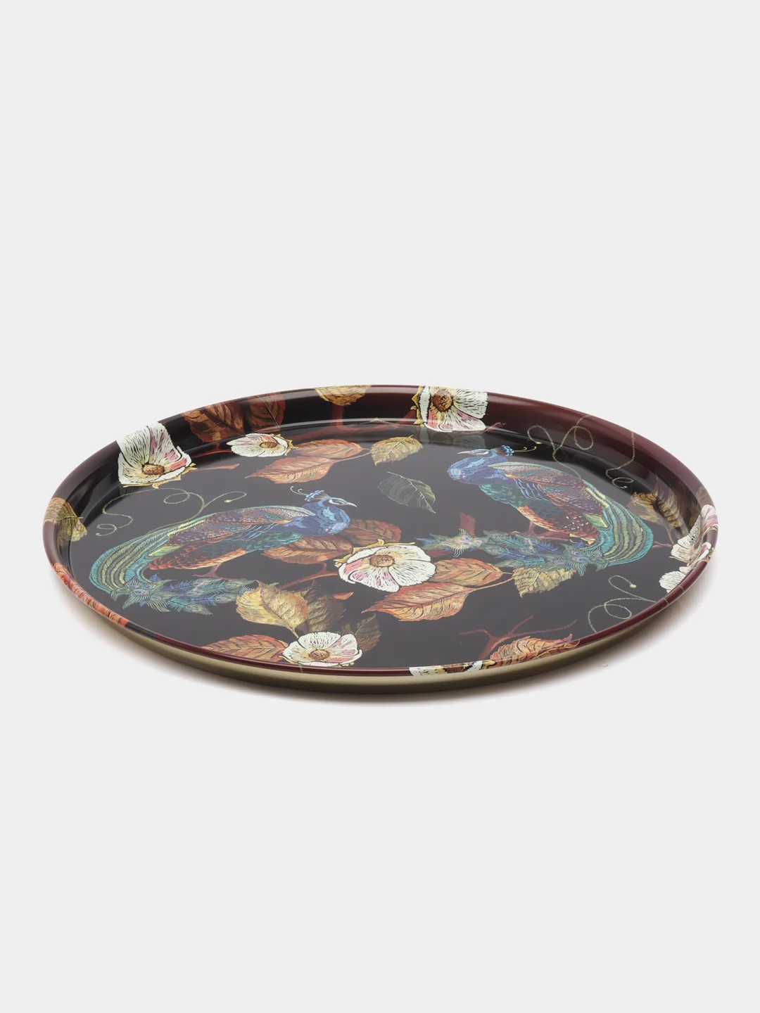 Поднос сервировочный Agness "Павлины", 33*2,1 см, 898-142