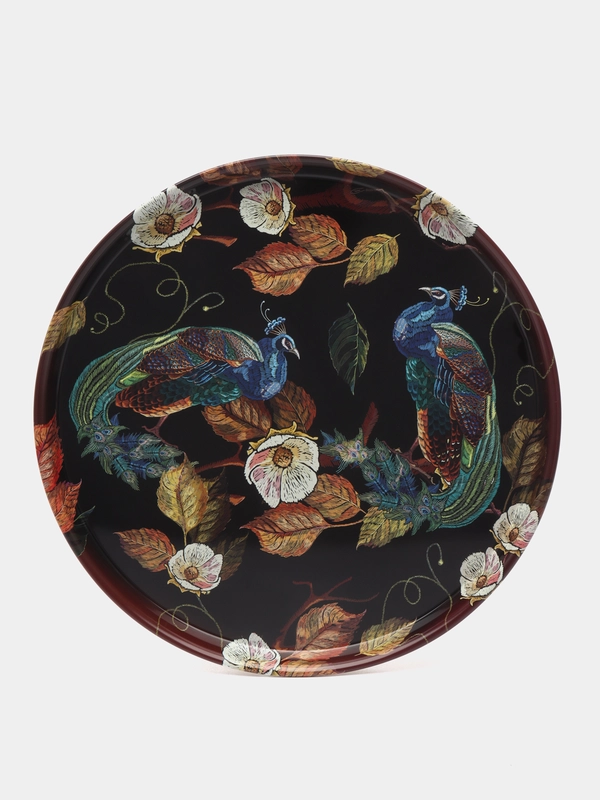 Поднос сервировочный Agness "Павлины", 33*2,1 см, 898-142