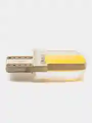 Белый автомобильная светодиодная габаритная LED лампа, T10 W5W для ДХО и фар и подцветки салона