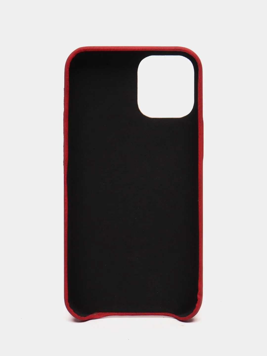 Чехол для iPhone 12 mini, с отсеком под карты, красный