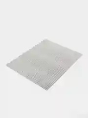 Серый меланж коврик для ванны, противоскользящий, 45 x 35 см