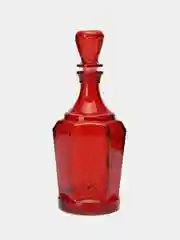 Красный графин для крепких напитков, штоф, 0.5 л
