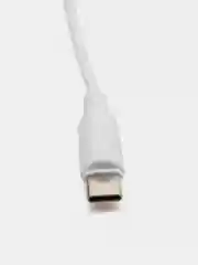 Белый кабель USB Hoco X25, Type-C, 1 м, 3A