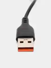 Белый кабель, шнур, провод, USB - Type-C, 2.4A, 1 м, Denmen D01T, черный, белый