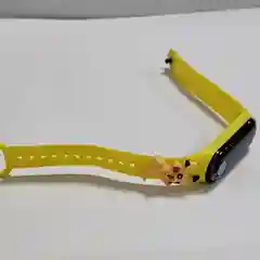 Желтый часы детские, наручные, электронные с героями мультфильмов и супергероев