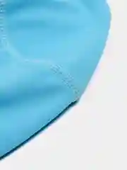 Бордовый шапочка для плавания тканевая, беруши и зажим для носа