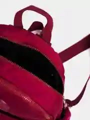 Бордовый рюкзак женский
