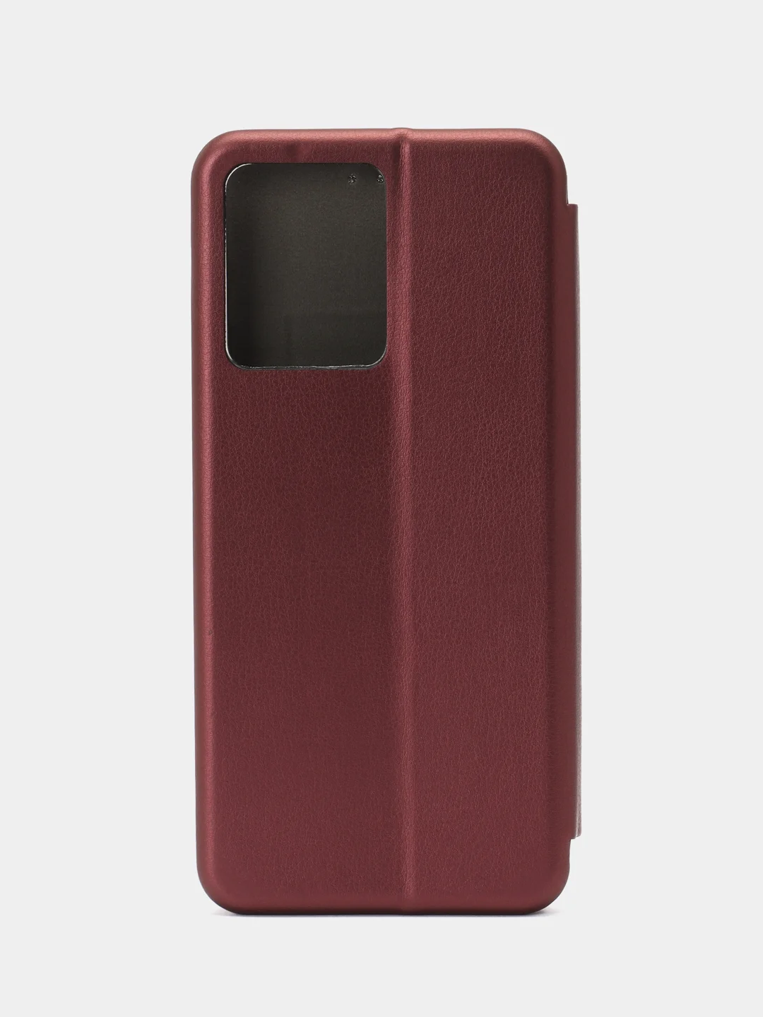 Бордовый чехол-книжка для Xiaomi Redmi Note 12 4G, Redmi Note 13 4G( Сяоми Редми Ноте 12 4G)