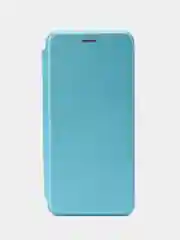 Голубой чехол-книжка для Xiaomi Redmi Note 12 4G, Redmi Note 13 4G( Сяоми Редми Ноте 12 4G)