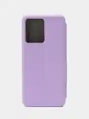 Сиреневый чехол-книжка для Xiaomi Redmi Note 12 4G, Redmi Note 13 4G( Сяоми Редми Ноте 12 4G)