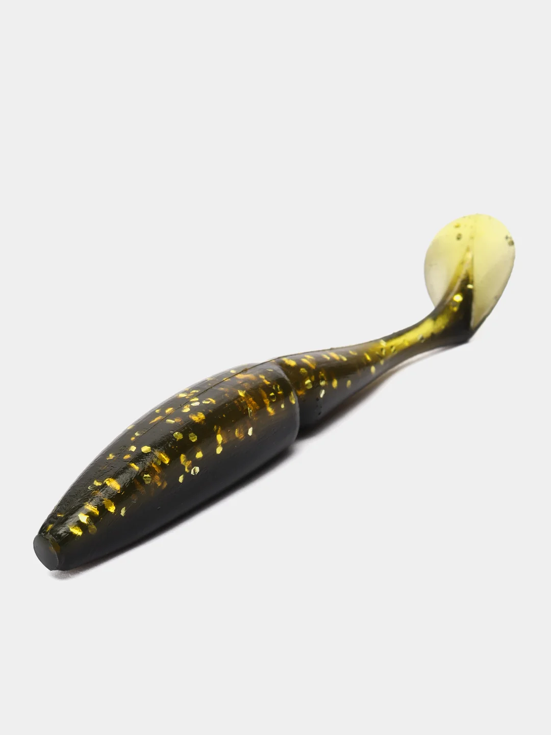 Зелёный хаки приманка мягкая Sawamura OneUp Shad 4 дюйма