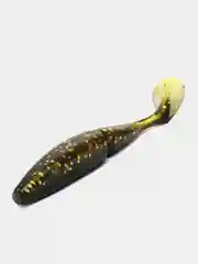 Зелёный хаки приманка мягкая Sawamura OneUp Shad 4 дюйма