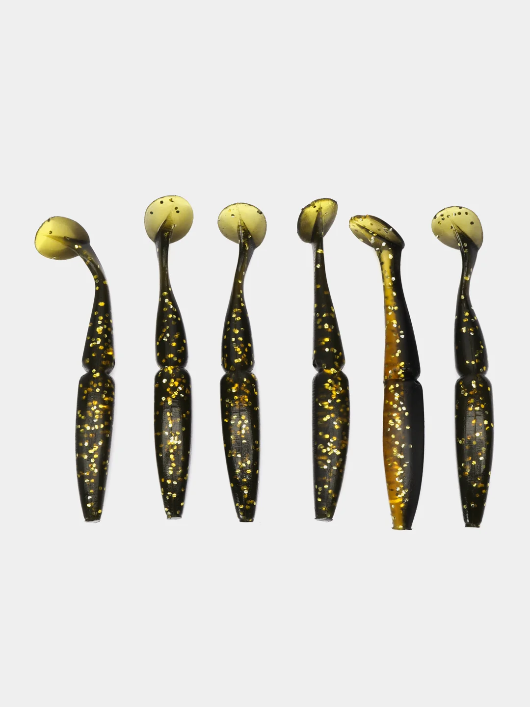 Золотой приманка мягкая Sawamura OneUp Shad 4 дюйма