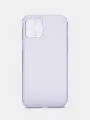 Сиреневый чехол силиконовый Silicone Case для iPhone 12, 12 Pro, 12 Pro Max, 12 Mini