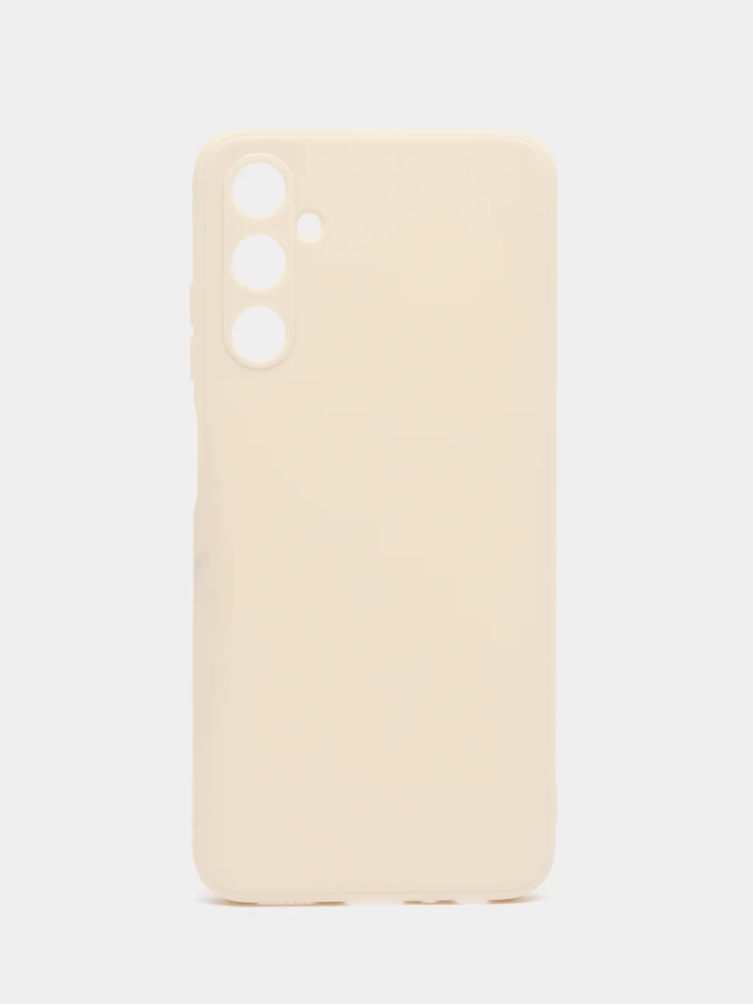Молочный чехол для Samsung Galaxy A05S (Самсунг Гэлекси А05С), силиконовый, матовый