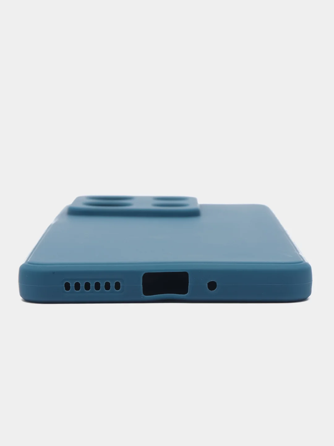 Синий чехол для Redmi Note 13 5G (Рэдми Нот 13 5Ж), силиконовый