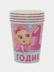 Конфетный стаканы бумажные, одноразовые, 5-10 штук,  250 мл, 11 видов