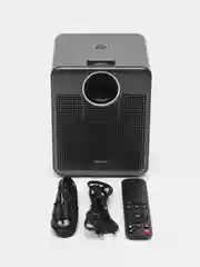 Серый портативный проектор TY-T03 Full HD1080P на системе Android 9, WiFi, 150 ANSI-люменов