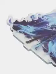 Синий фигурка Genshin Impact, акриловая