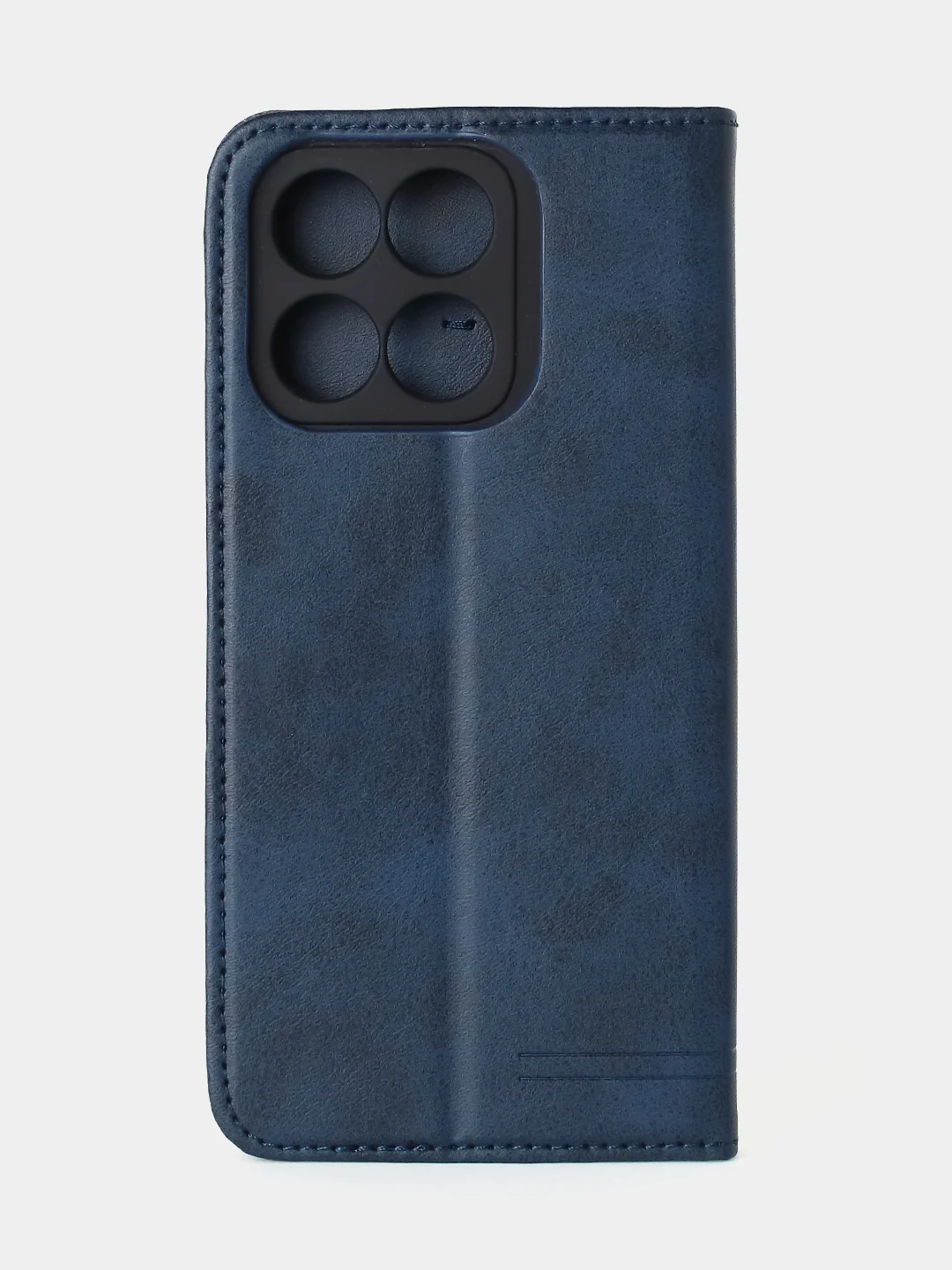 Синий чехол-книжка GQ для Huawei Honor X6A, искусственная кожа