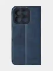 Синий чехол-книжка GQ для Huawei Honor X6A, искусственная кожа