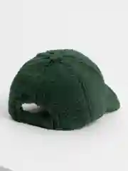 Зеленый зимняя меховая кепка, бейсболка, унисекс