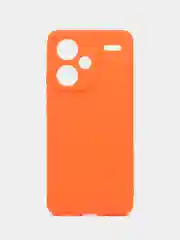 Оранжевый чехол для Redmi Note 13 Pro Plus 5G (Рэдми Нот 13 Про плюс 5Ж), силиконовый