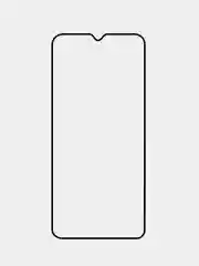 Черный защитное стекло на Samsung Galaxy A14, A24, A54