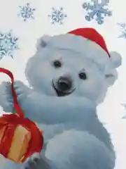 Наклейка новогодняя, 15 х 15 см, 3 вида