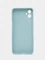 Светло-синий чехол для Samsung Galaxy A05 (Самсунг Гэлекси А05) силиконовый матовый
