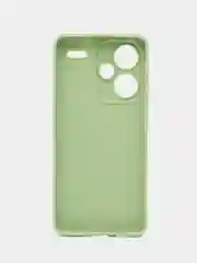 Зеленый чехол для Redmi Note 13 Pro Plus 5G (Рэдми Нот 13 Про плюс 5Ж), силиконовый