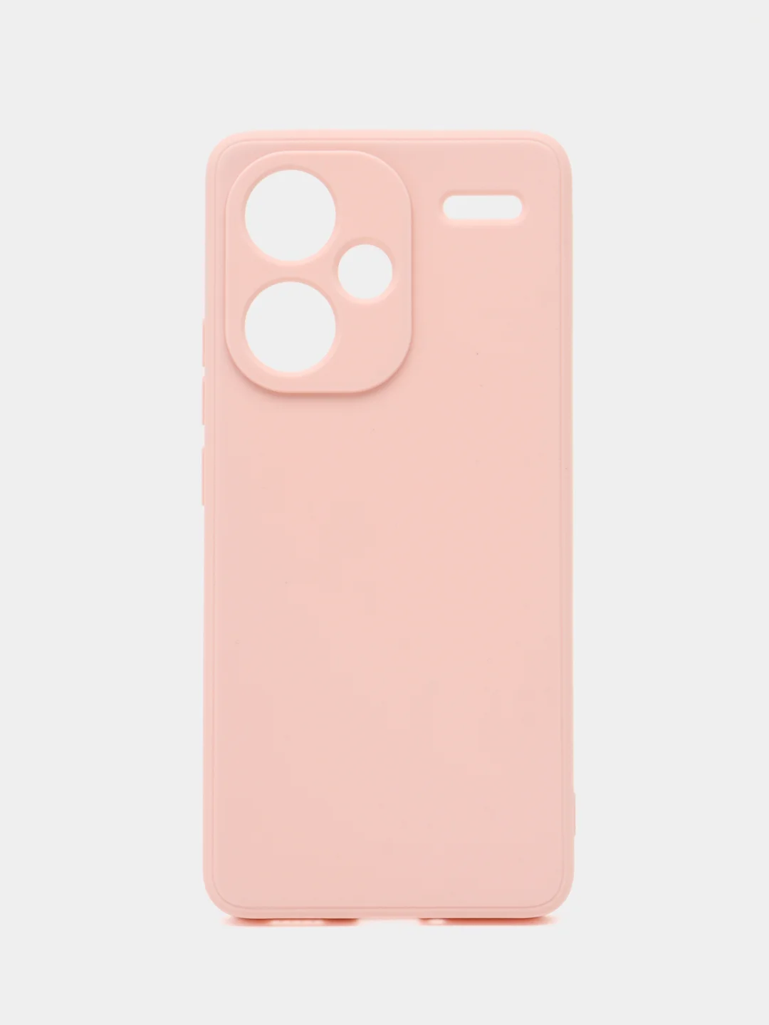 Пудровый чехол для Redmi Note 13 Pro Plus 5G (Рэдми Нот 13 Про плюс 5Ж), силиконовый