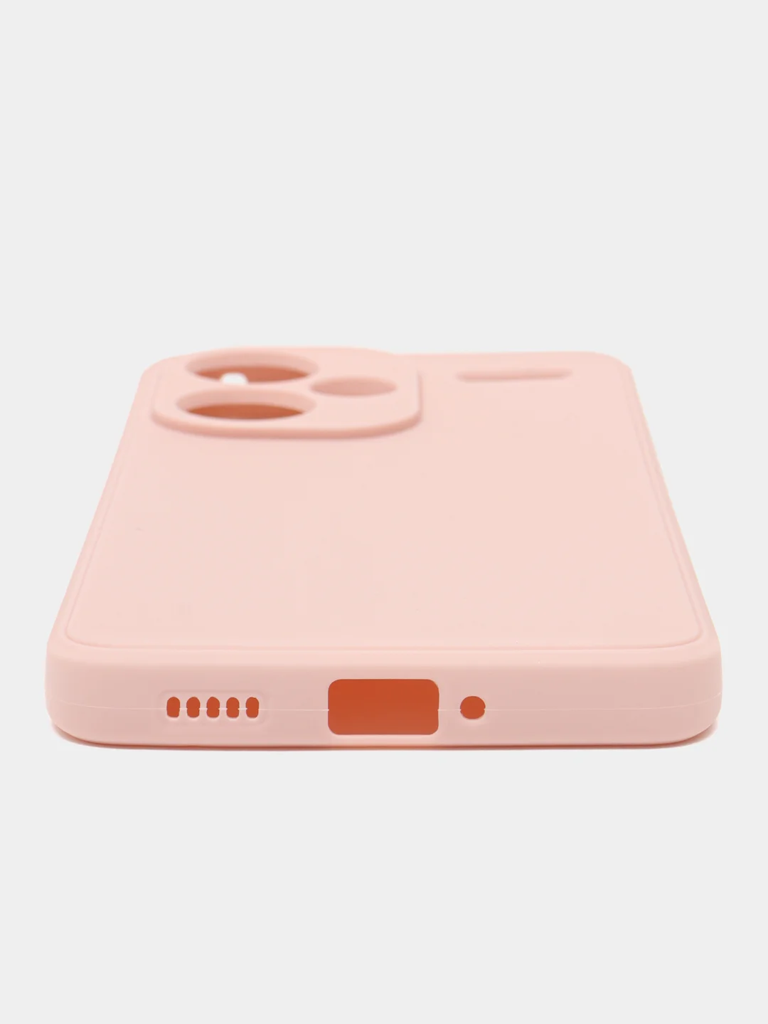 Пудровый чехол для Redmi Note 13 Pro Plus 5G (Рэдми Нот 13 Про плюс 5Ж), силиконовый