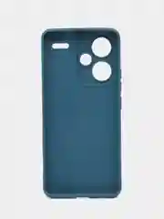 Синий чехол для Redmi Note 13 Pro Plus 5G (Рэдми Нот 13 Про плюс 5Ж), силиконовый