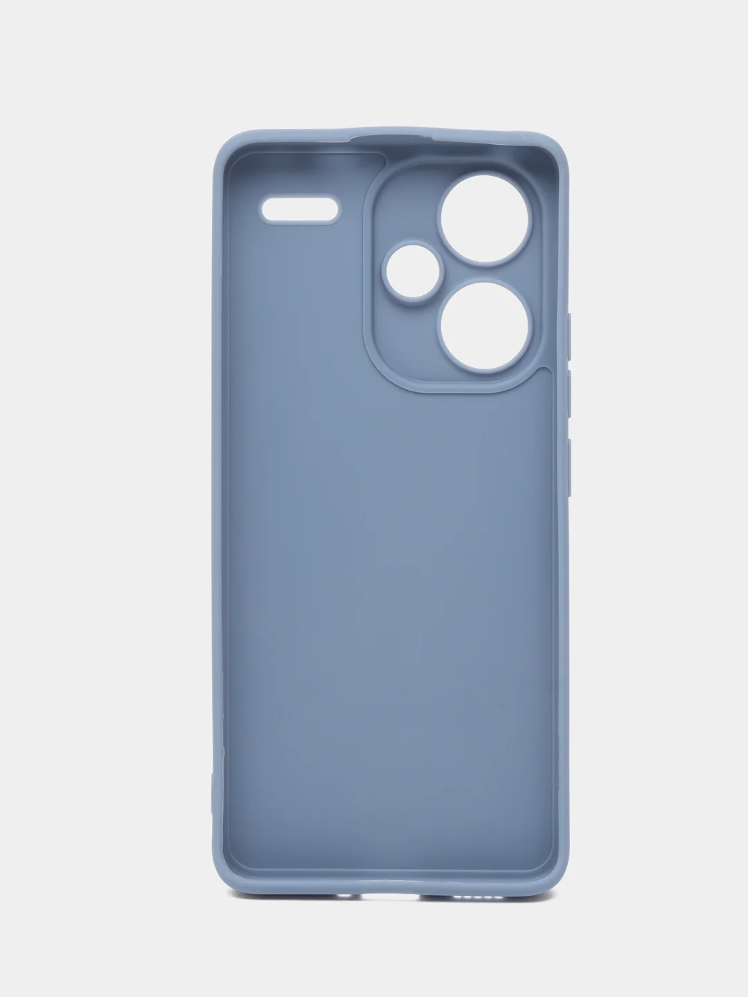 Синий меланж чехол для Redmi Note 13 Pro Plus 5G (Рэдми Нот 13 Про плюс 5Ж), силиконовый