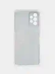 Синий меланж чехол Samsung Galaxy A72, Самсунг Галакси А72 силиконовый с рисунком